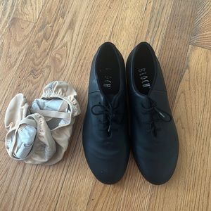 Tap Shoes and Ballet Slippers